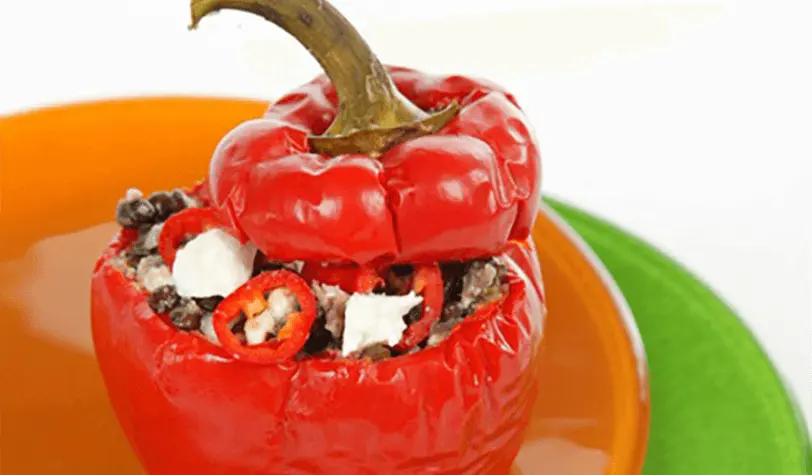Spicy stuffed peppers